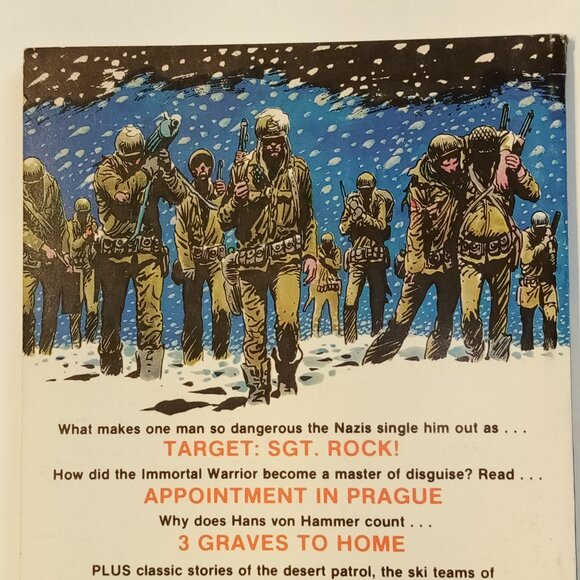 DC COMICS Books Vintage 1979 Secret Origins Super-Heroes SGT ROCK'S BATTLE EXC - Picture 11 of 12